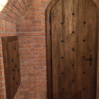Dubové kartáčované dvere masívne - exteriérové dvere s akusticko-tepelnou izoláciou freestylefurnituresk
